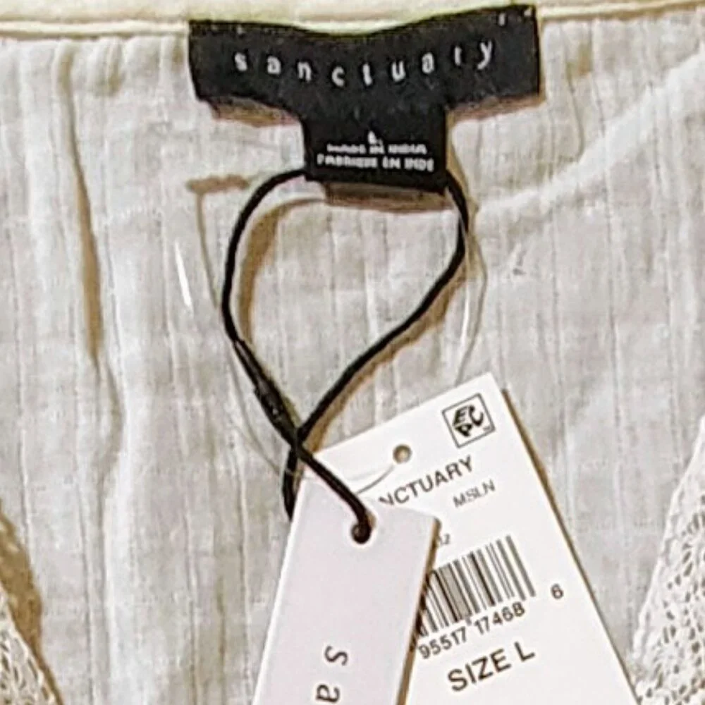 NWT‎ Sanctuary Heirloom Blouse L